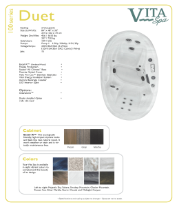 Vita Spa - Duet