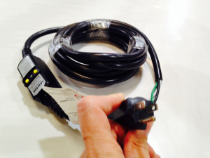 GFCI CORD POWER, 15FT, 110V